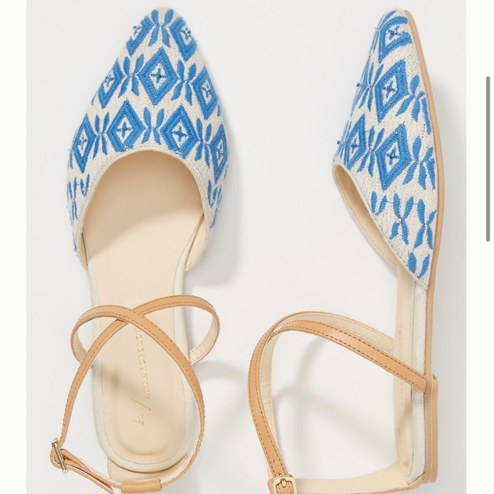 Anthropologie Laurie Flats